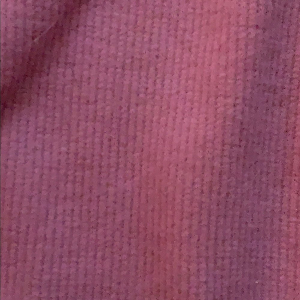 Pink Ribbed Cropped Hoodie - Picture 2 of 3